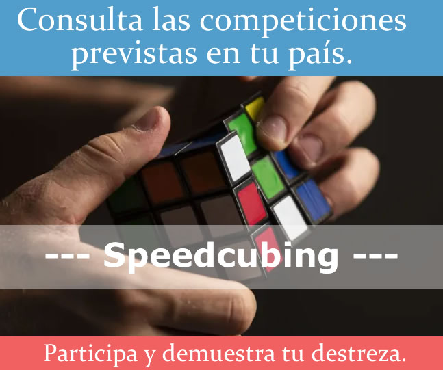 Competiciones Cubos de Rubik