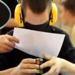 Resolver cubo de Rubik a ciegas